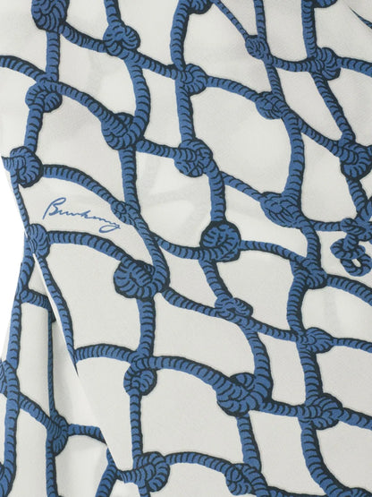 Printed Silk Top