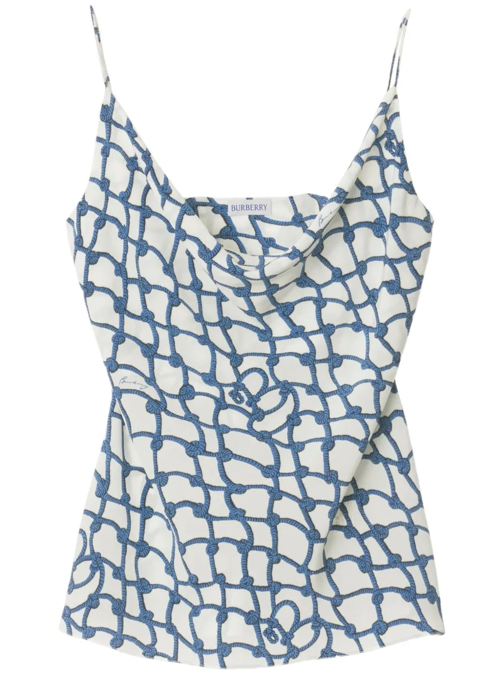 Printed Silk Top