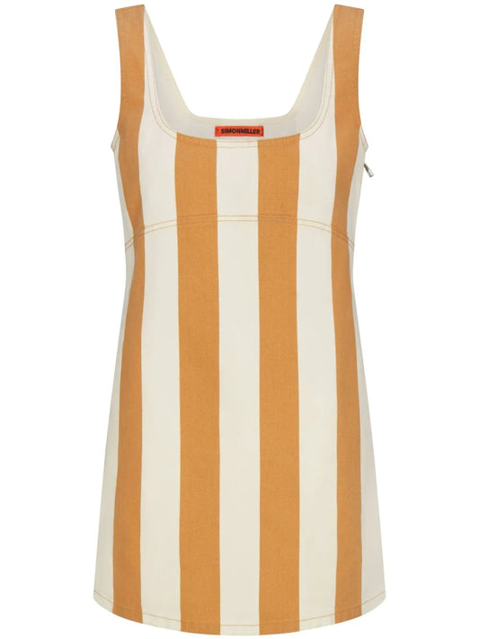 Sahara Striped Denim Dress