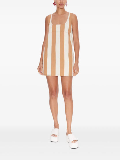 Sahara Striped Denim Dress
