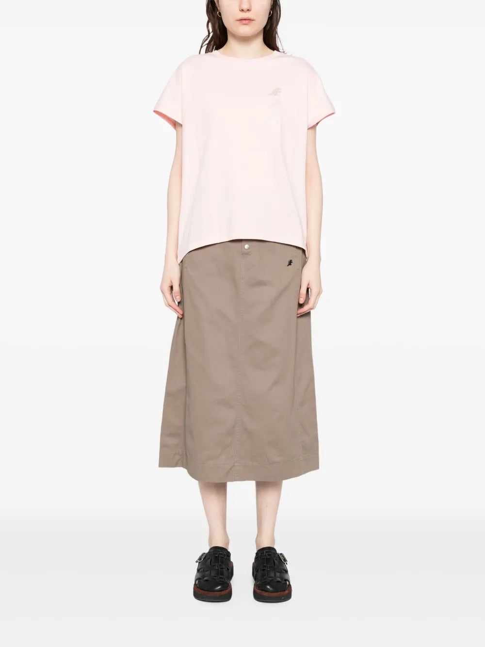 A-Line Cotton Skirt