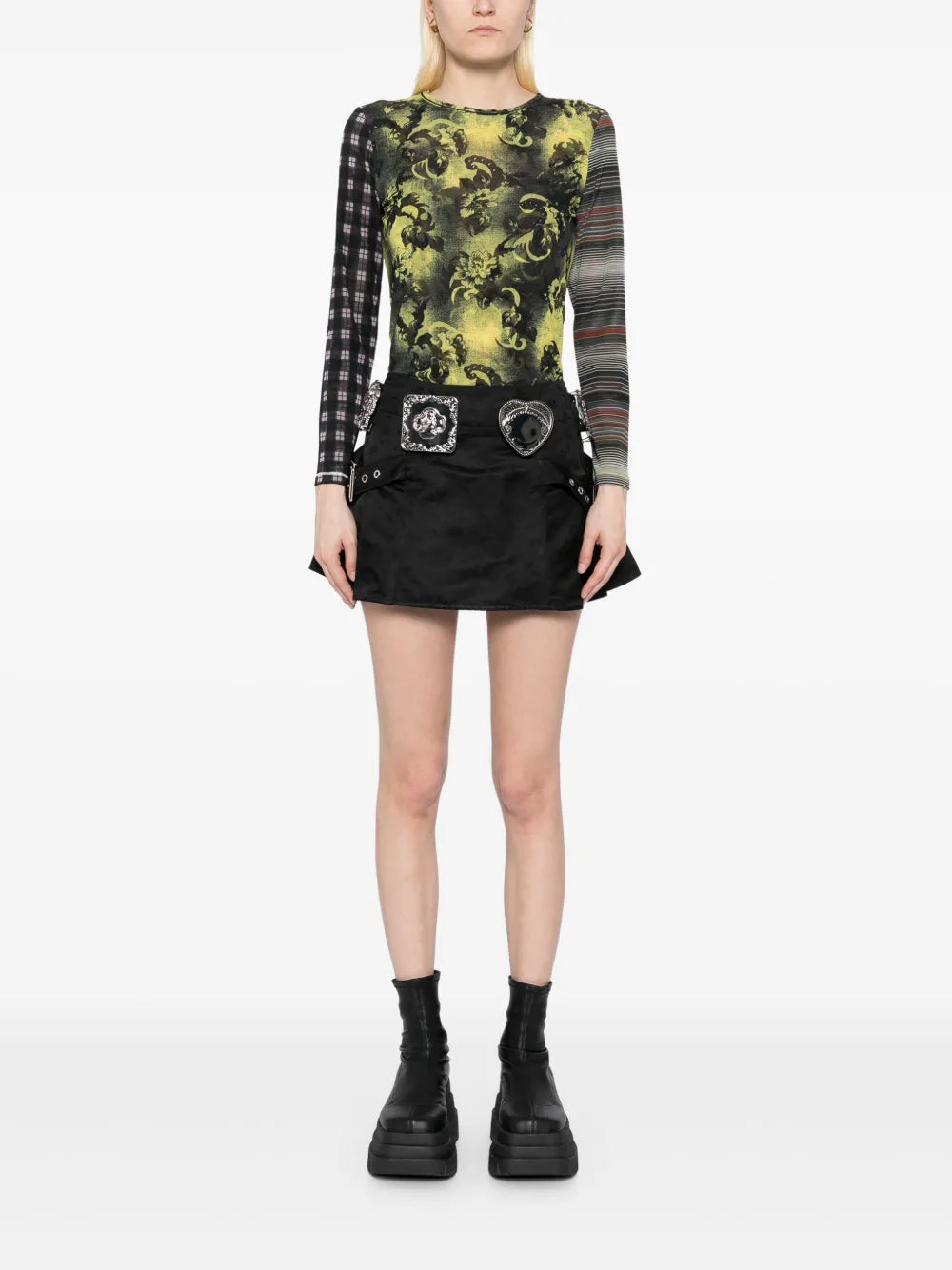 Starlight Mesh Long-Sleeved Top