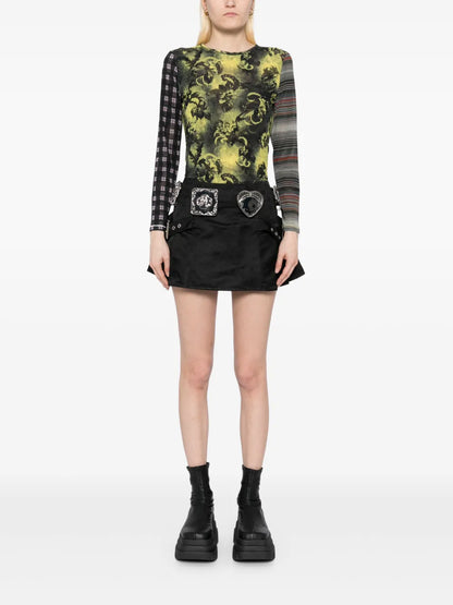 Starlight Mesh Long-Sleeved Top