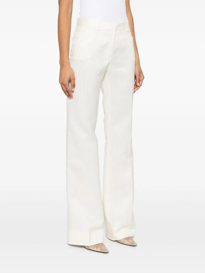 Pinstriped Tailored Trousers