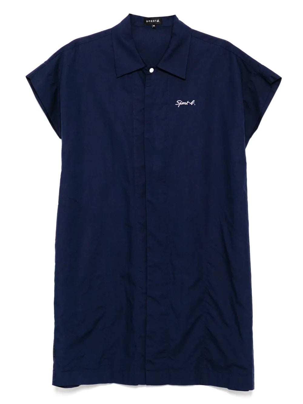 Short-Sleeved Shirt Dress
