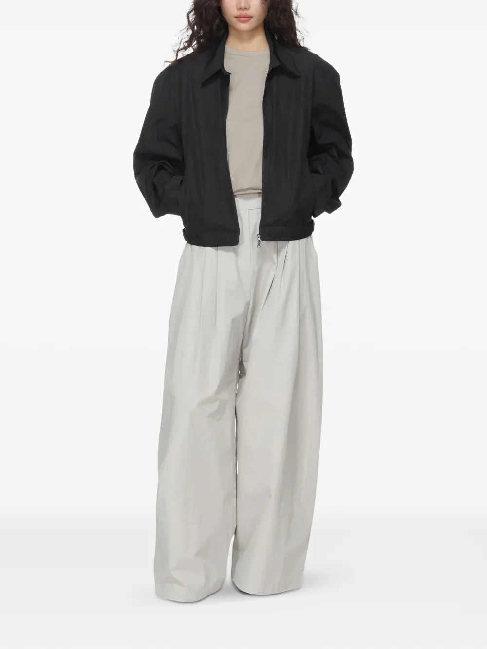 Zip-Up Shirt Jacket