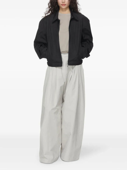 Straight-Leg Trousers