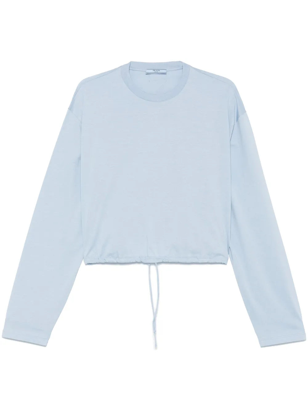 Drawstring-Hem T-Shirt