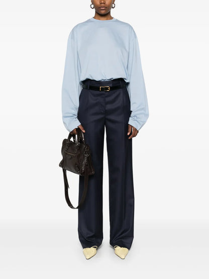 Drawstring-Hem T-Shirt