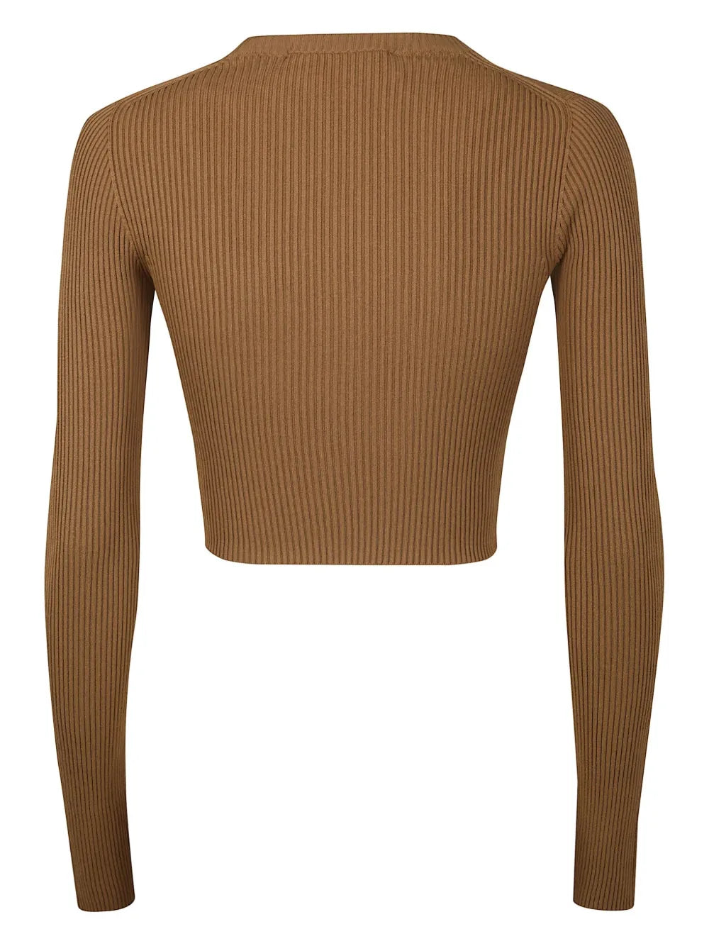 Ribbed Long-Sleeve Top