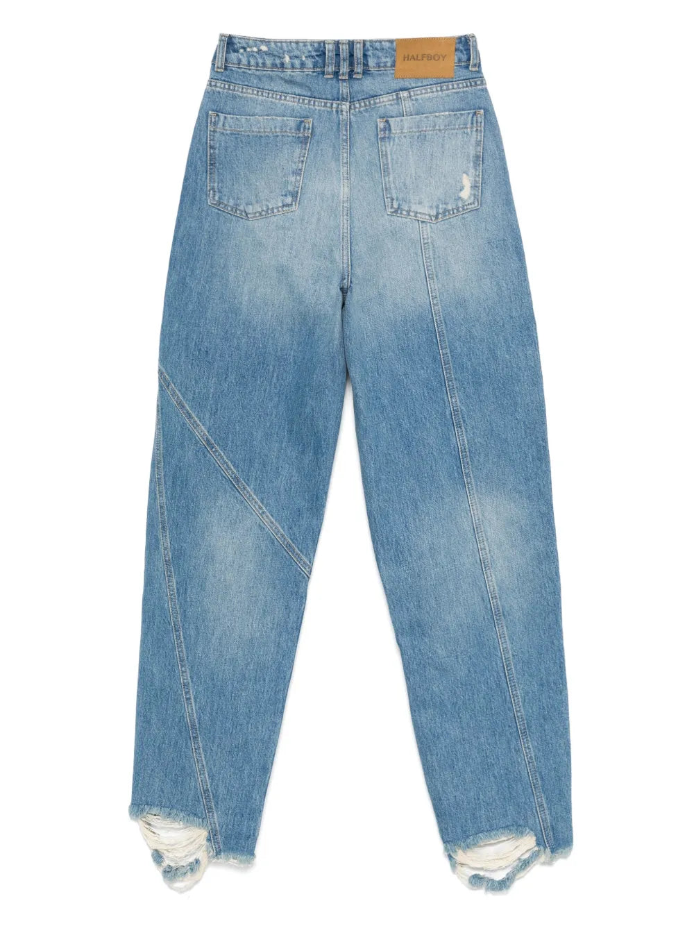 Distressed Boyfriend Jeans