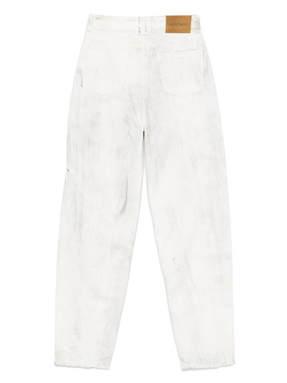 Cracked Boyfriend Jeans