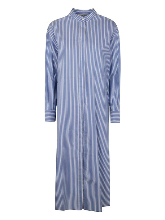Striped Shirt Dress