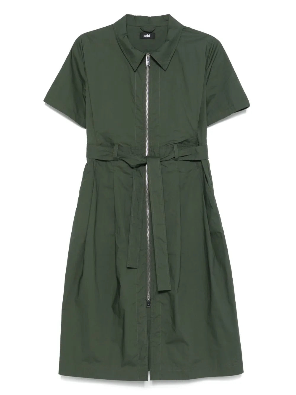 Poplin Midi Dress