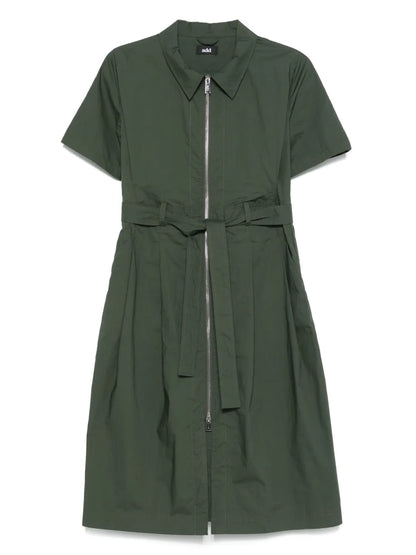 Poplin Midi Dress