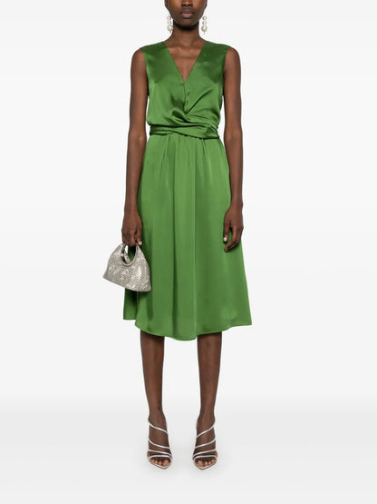 Satin Midi Dress