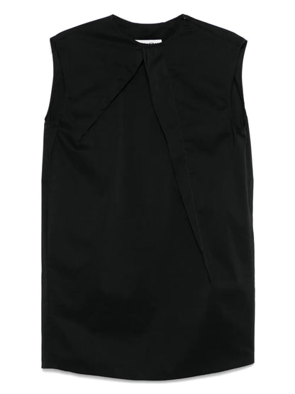 Pleated Mini Dress