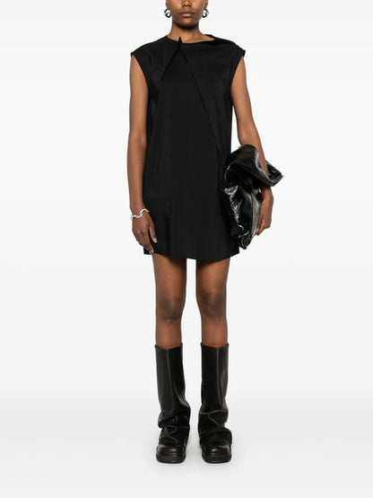 Pleated Mini Dress
