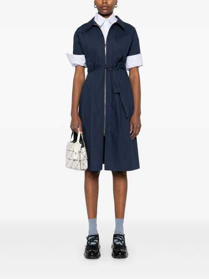 Poplin Midi Dress