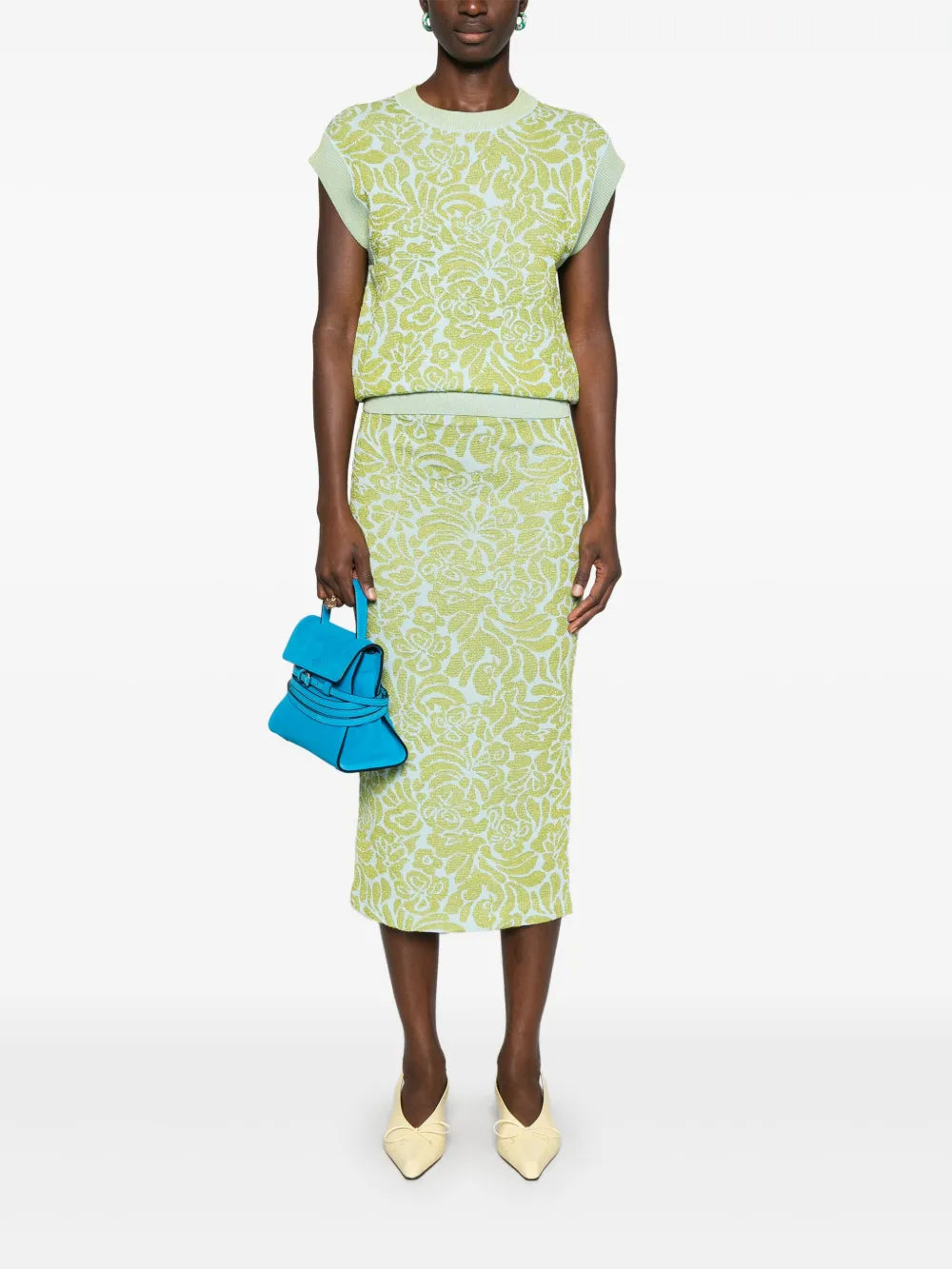 Halpaca Midi Skirt