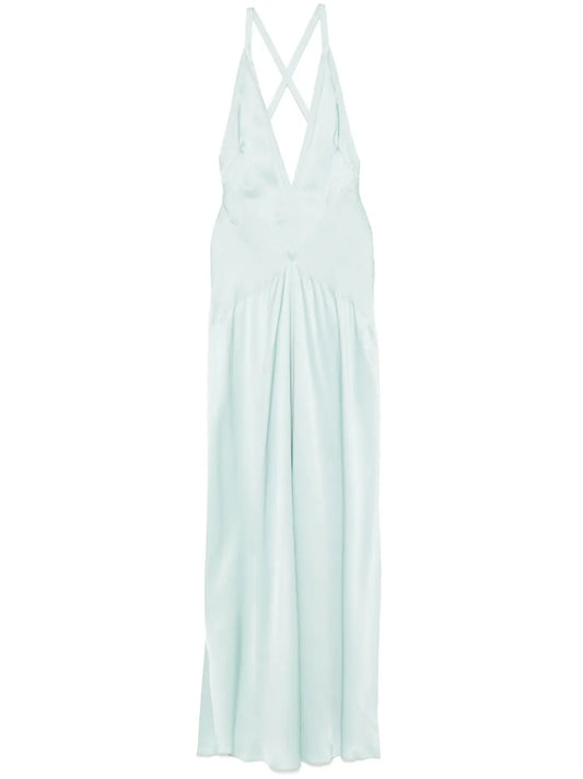 Satin Maxi Dress
