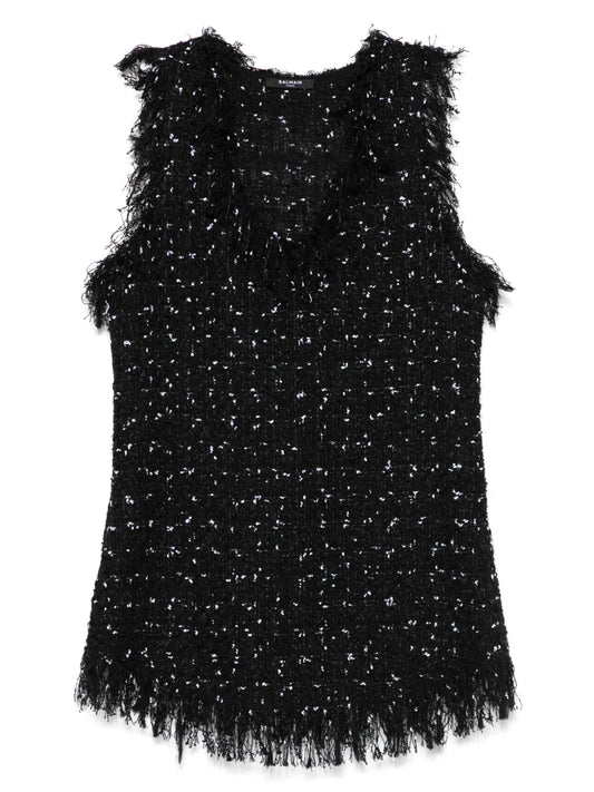 Tweed Tank Top