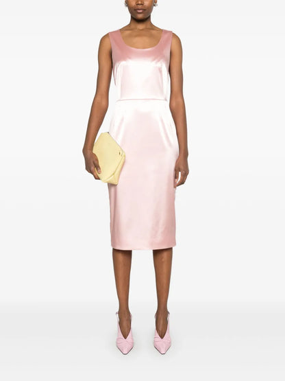 Satin Midi Dress