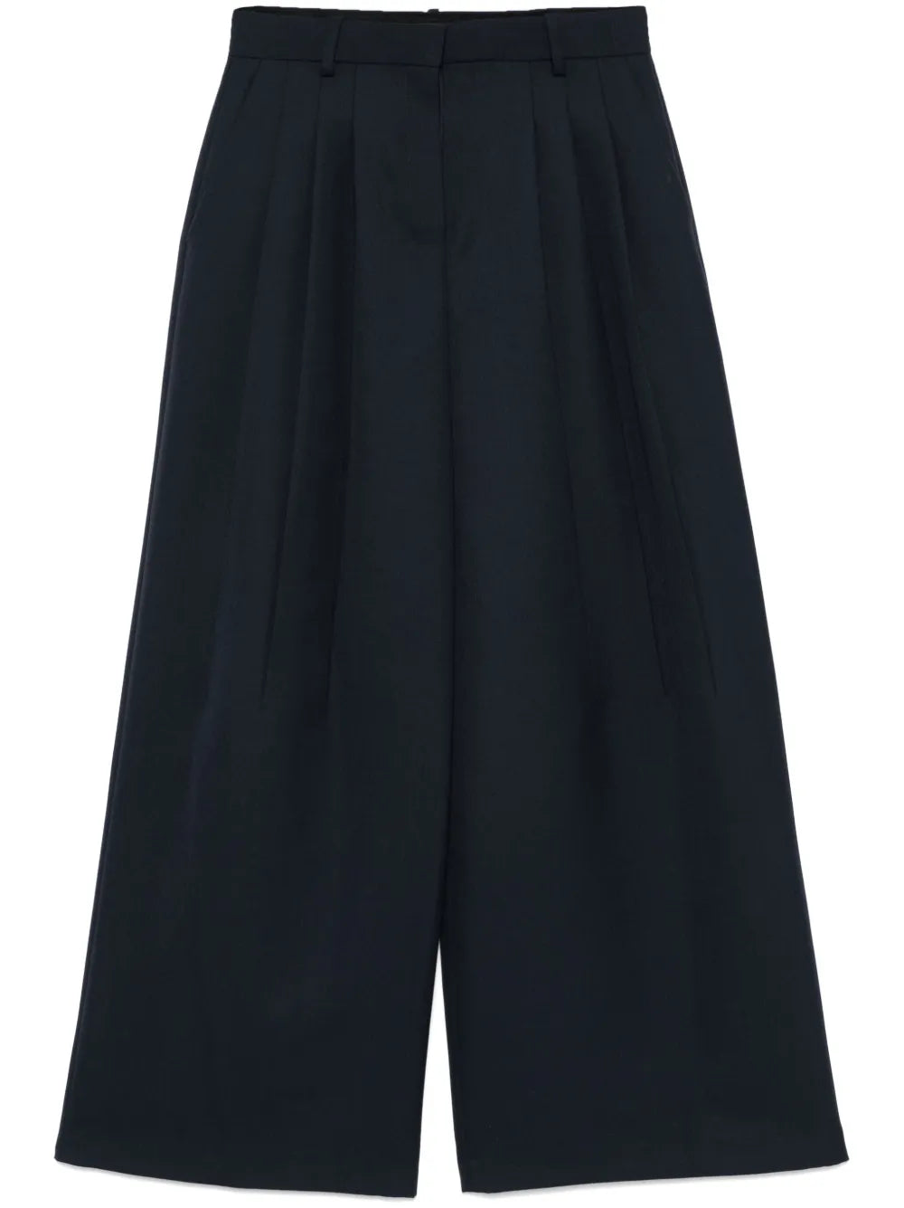 Tapered High-Waisted Trousers