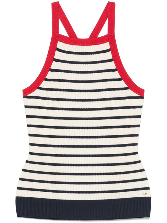 Sleeveless Knitted Top