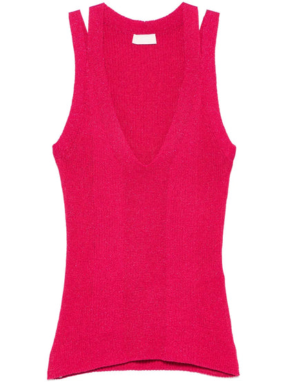 Lurex® Knit Top