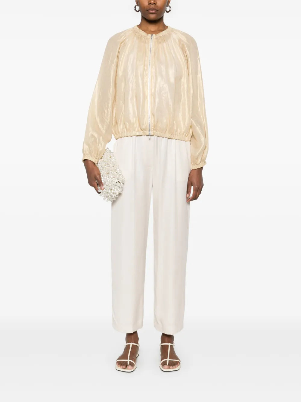 Diagonal-Pockets Trousers