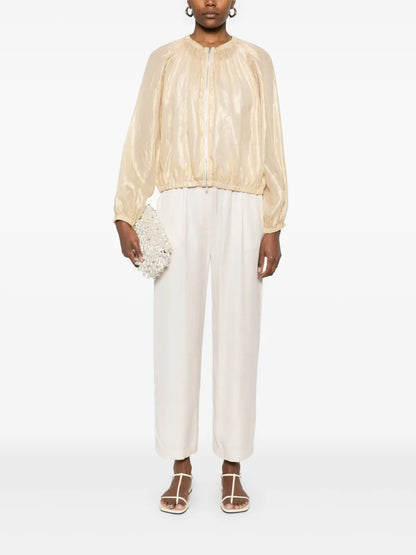 Diagonal-Pockets Trousers