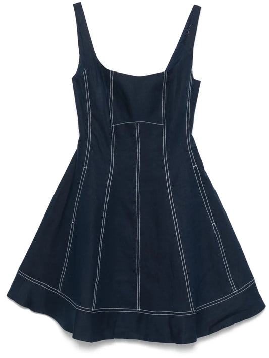 Linen Mini Dress