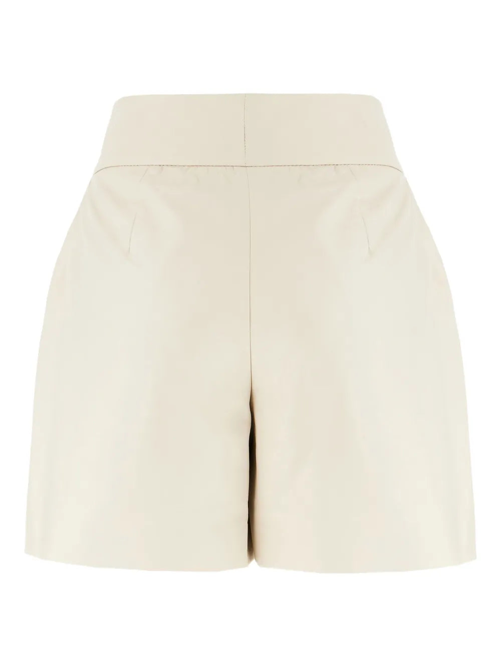 Pleat-Detail Shorts