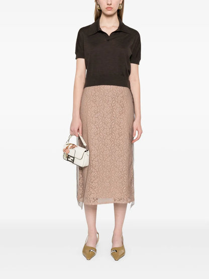 Lace Midi Skirt