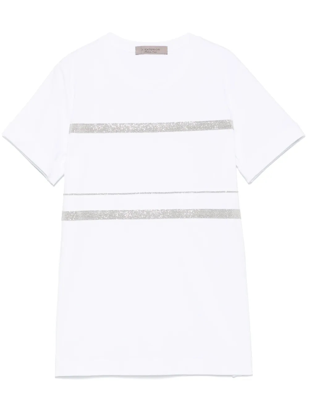Monili-Detail T-Shirt