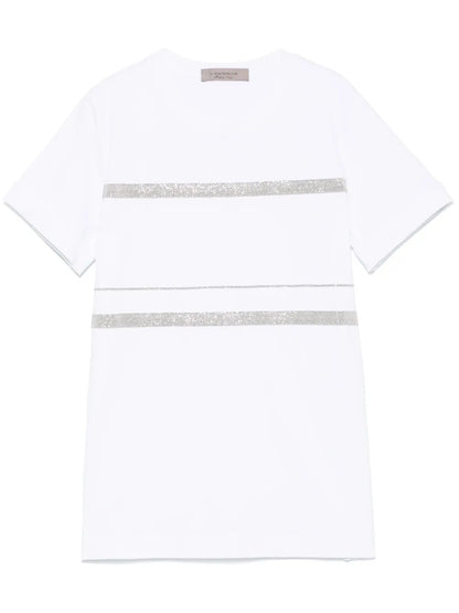 Monili-Detail T-Shirt