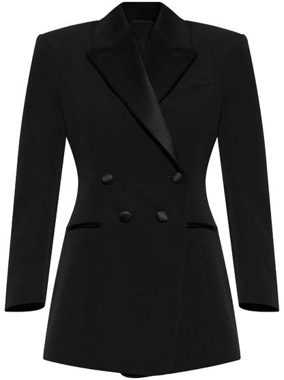 Double-Breasted Tailored Blazer