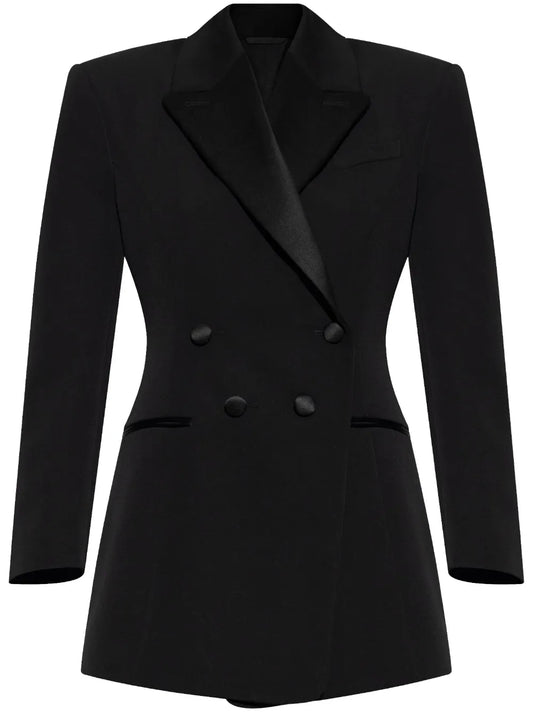 Double-Breasted Tailored Blazer