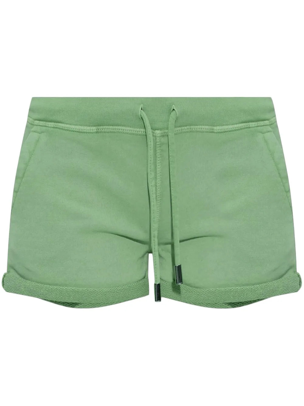 Rolled-Hem Drawstring Shorts