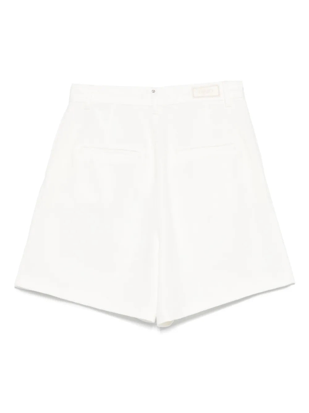 Pleat-Detail Shorts