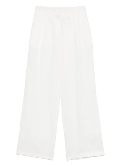 Linen Flared Trousers