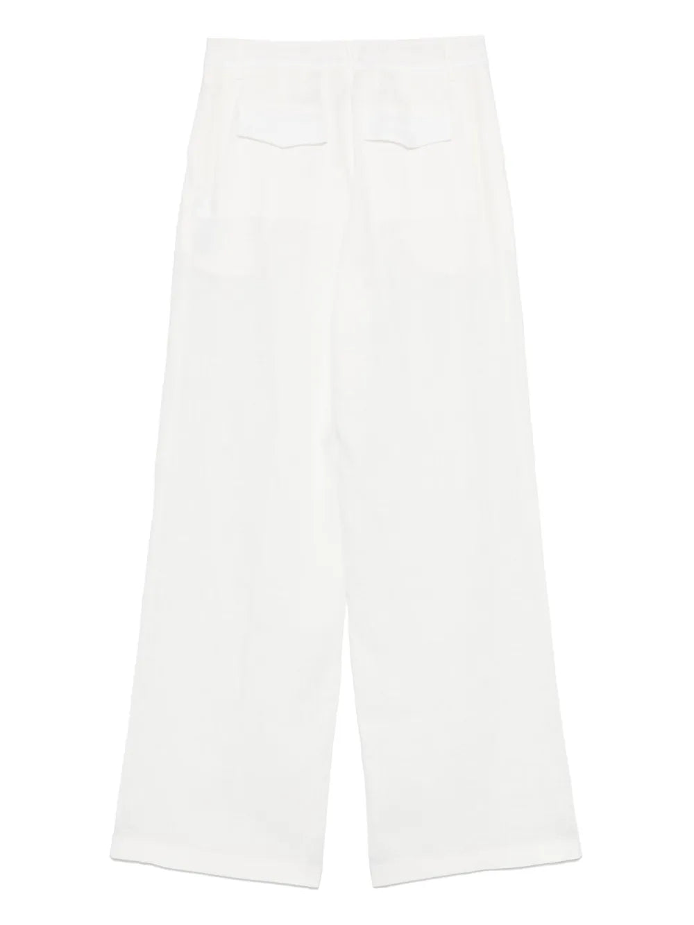 Linen Flared Trousers