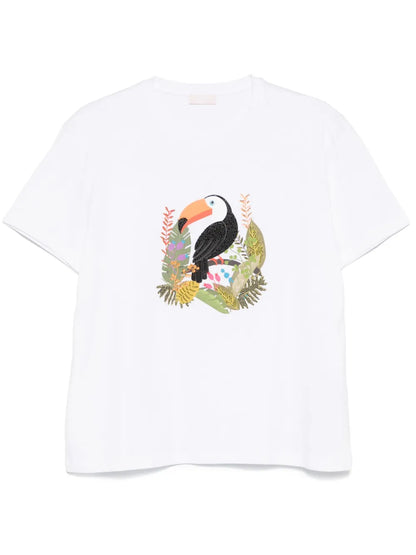 Printed Cotton T-Shirt