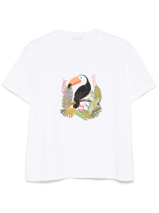 Printed Cotton T-Shirt