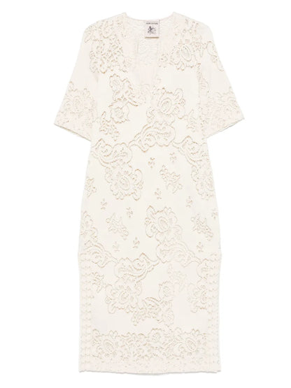 Macramé Maxi Dress