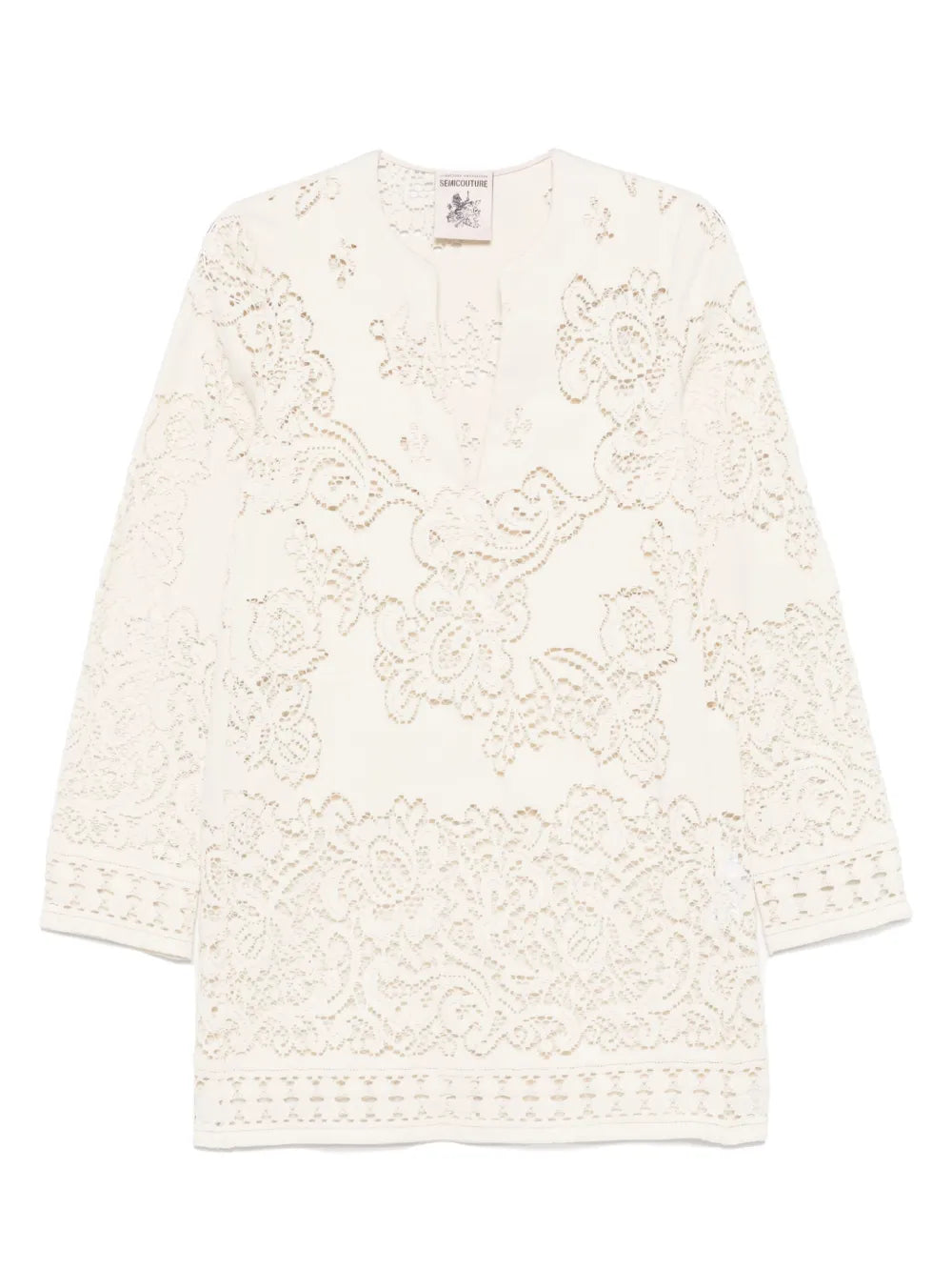 Macramé Mini Dress
