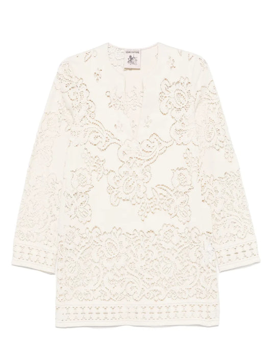 Macramé Mini Dress
