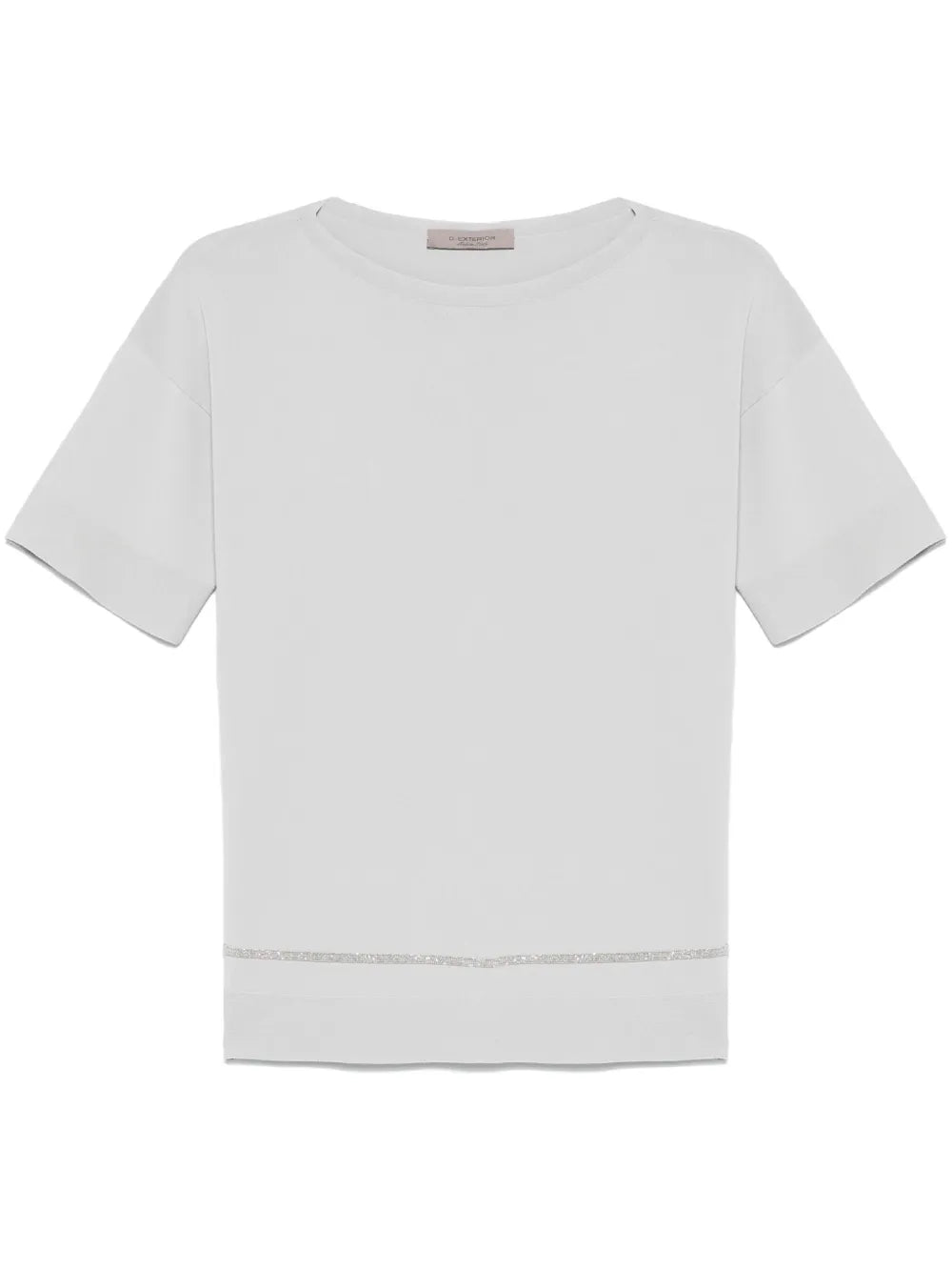 Monili-Detail T-Shirt