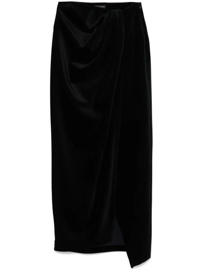 Velvet Midi Skirt